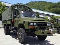 Dongfeng Long-nose off-road 4x4 troop carrier truck